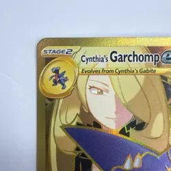 Cynthia's Garchomp ex - 241/182 - Pokemon Destined Rivals Hyper Rare MINT - Image 5