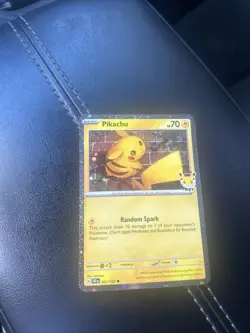 Pikachu (Pokemon Day 2026) 051/162 Miscellaneous Cards & Products Holo - Image 2