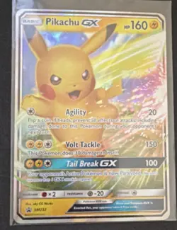 Pokemon Pikachu GX SM232 Sun & Moon Promo Holo 160 HP - Image 1