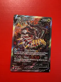 Pokemon TCG Giratina V 186/196 Lost Origin Ultra Rare Holo HP220 - Image 1