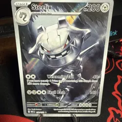 Pokemon TCG Steelix Mega Evolutions Holo Rare Card 150/132 NM Pack Fresh - Image 1