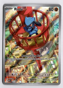 Pokemon Mega Evolution Promo Riolu 010 Holofoil Promo Holo - Image 1