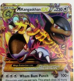 Pokemon TCG Mega M Kangaskhan EX 109/106 XY Full Art Secret Rare Holo Card - Image 3