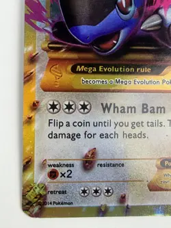Pokemon TCG Mega M Kangaskhan EX 109/106 XY Full Art Secret Rare Holo Card - Image 5