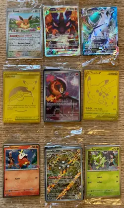 Big Pokemon Sealed Promos Bundle! All 9 Cards Pictured Near Mint - Image 1