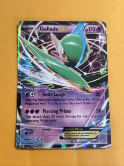 Gallade EX 34/108 - Pokemon TCG Roaring Skies XY Ultra Rare Card MP - Image 1