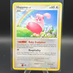 Pokemon TCG Happiny 76/127 Platinum Basic 60HP Common Regular - Image 1