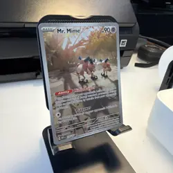 Pokemon TCG Mr. Mime Scarlet & Violet-151 179/165 Holo Illustration Rare - Image 2