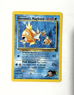 Pokemon Gym Challenge – Giovanni's Magikarp 73/132 – Common – NM/LP - Image 1