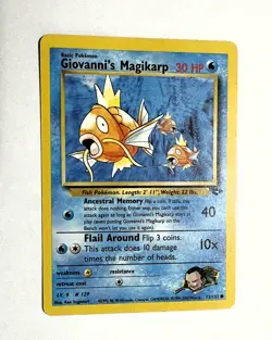 Pokemon Gym Challenge – Giovanni's Magikarp 73/132 – Common – NM/LP - Image 2