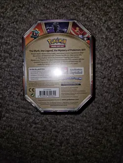 Pokemon TCG Mysterious Powers Necrozma GX Tin Factory Sealed - Image 3