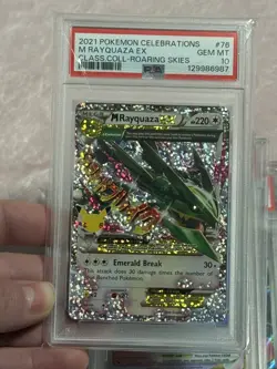 Mega Rayquaza EX 2021 Pokemon Sword Shield Celebrations Classic #76 PSA 10💎✨🌟✅ - Image 2