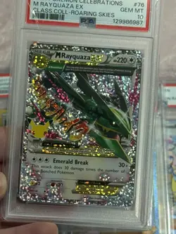 Mega Rayquaza EX 2021 Pokemon Sword Shield Celebrations Classic #76 PSA 10💎✨🌟✅ - Image 4