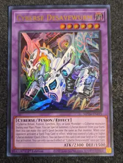 1X NM Cyberse Desavewurm - MP24-EN195 - Ultra Rare 1st Edition - Image 1