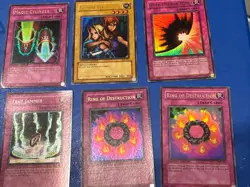 Invasion Of Chaos YUGIOH SR/UR Lot. Limited And First Edition Mix. - Image 1