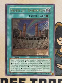 Ancient City - Rainbow Ruins FOTB-EN045 Ultimate Rare 1st Edition YuGiOh! NM - Image 2