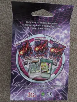 YuGiOh! Shadow Specters Special Edition Box - Sealed/NEW - 3 x Booster Packs ++ - Image 2