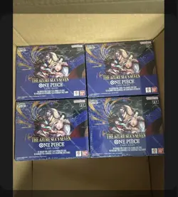 OP14 Booster Box Sealed One Piece The Azure Sea’s Seven TCG English - Image 2
