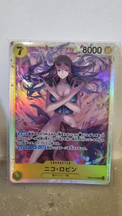 Nico Robin EB03-055 SR Heroines Edition One Piece CCG giapponese - Image 1