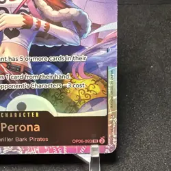 Perona Op06-093 SR One Piece CCG Wings Of The Captain NM English - Image 1