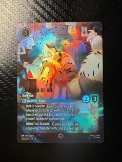 Cruella de Vil-Style Icon 236/204 Holo Disney Lorcana 101 Dalmatians - Image 2