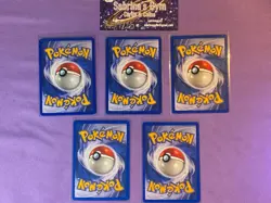 1st Edition Neo Genesis Revelation Destiny Common Pokemon Cards - Image 2
