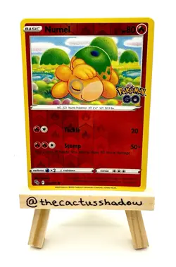 Pokemon GO Numel 013/078 Reverse Holo (NOT Ditto) - LP - Image 1