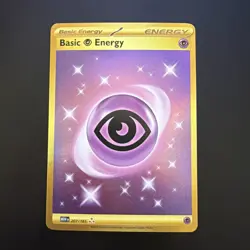 Psychic Energy 207/165 Gold Hyper Rare Holo - Sv: Pokemon 151 - Pokemon TCG - Image 1
