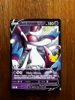 Pokemon TCG Celebrations Dark Sylveon v SWSH134 Black Star Promo - Image 1