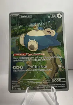 Pokemon TCG Snorlax 51/ SV Black Star Promos Near Mint Condition - Image 1