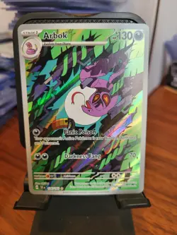 2024 Pokemon 2024 Temporal Forces Arbok #176/162 - Image 1