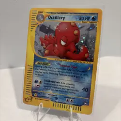 Pokemon TCG Octillery H20/H32 Aquapolis Holo 2003 - Image 1