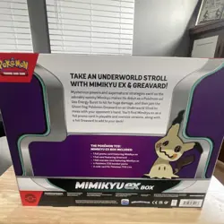 Pokemon Mimikyu ex Box Sealed English 2023 Promo Booster Foil 290-85218 - Image 3