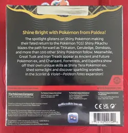NEW Sealed Pokemon TCG Scarlet & Violet Paldean Fates Booster Bundle 6 Packs - Image 2