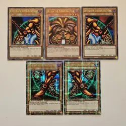 Yugioh Complete TN23 MP24 Exodia the Forbidden One set - Quarter **HOT** + Bonus - Image 1