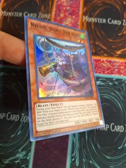 Yu-Gi-Oh! Recon, Scout Fur Hire DASA-EN015 Super Rare 1st Edition Near Mint - Image 2