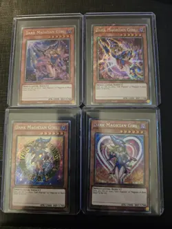 Dark Magician Girl Complete Art Set Quarter Century Alt Art Secret NM YuGiOh - Image 2