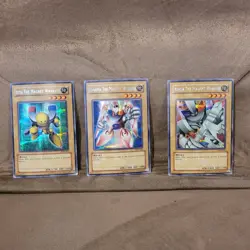 Yu-Gi-Oh TCG Alpha Beta and Gamma The Magnet Warrior Unlimited DOR-001 002 003 - Image 1