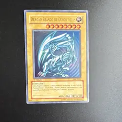 Konami Blue-Eyes White Dragon 1st Edition Portuguese DIK-P001 Yu-Gi-Oh! - Image 1
