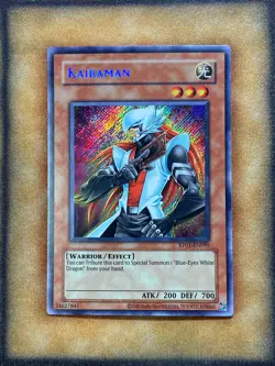 Yugioh Kaibaman RP01-EN095 Secret Rare 2024 Print NM - Image 1