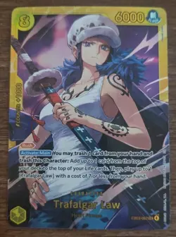Trafalgar Law EB03-062 Extra Booster: One Piece Heroines Edition Foil - Image 1