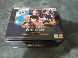 One Piece OP09 Emperors in the New World Booster Box Unsealed By Bandai 24 Packs - Image 1