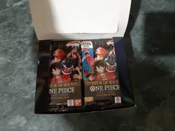 One Piece OP09 Emperors in the New World Booster Box Unsealed By Bandai 24 Packs - Image 2