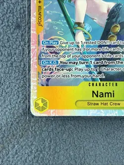 Nami (053) EB03-053 SR Extra Booster: One Piece Heroines Edition Foil NM - Image 5