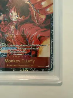 2023 One Piece OP05 Monkey D. Luffy 1st Anniversary ST01-012 PSA 10 English - Image 5