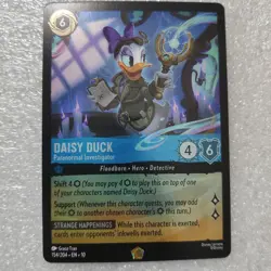 Disney Lorcana Whispers in the Well Daisy Duck Paranormal Investigator 154 - Image 1
