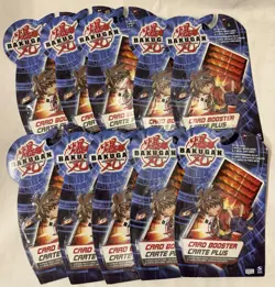 10x Bakugan Battle Brawlers Card Booster Pack 3 Ability/2 Metal Spin Master 2008 - Image 1