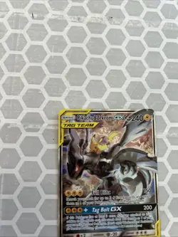 Pokemon TCG Pikachu & Zekrom GX Black Star Promo Card SM168 - Image 2