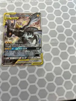 Pokemon TCG Pikachu & Zekrom GX Black Star Promo Card SM168 - Image 4