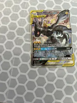 Pokemon TCG Pikachu & Zekrom GX Black Star Promo Card SM168 - Image 5